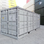 Contenedor Marítimo 20 Pies de Lado Abierto (Open Side) – Nuevo, Ideal para Equipos de Gran Longitud