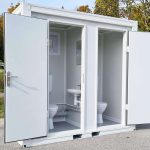 Inodoro portátil doble – Inodoro higiénico para hombres y mujeres