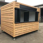 Puesto Móvil 10×8 Pies para Comida y Bebida – Contenedor Outlet Revestido