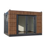 Módulo Habitacional Barcelona 4x3m: Diseño Moderno con Acabado Madera - Imagen 3