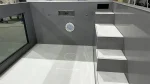 Piscina de Polipropileno ElitePool Sport & Spa 6.5×2.5m con Ventana Panorámica de 4m - Imagen 2