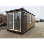Oficina Móvil en Contenedor 6×2,40m – Acabado en Madera - Imagen 2