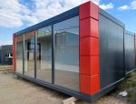 Módulo Oficina Prefabricada 3×6 con Muro Exhibidor - Imagen 3